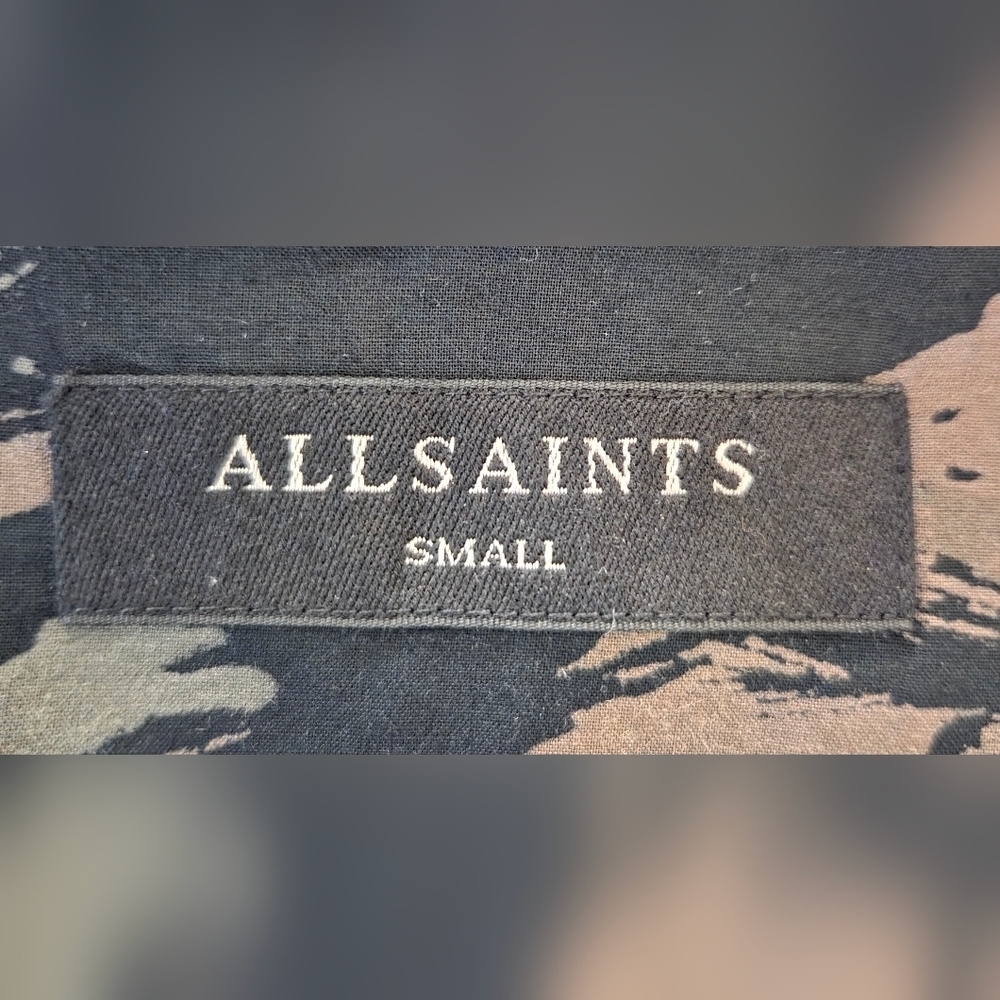 ALLSAINTS WESTPOINT LS BUTTON UP SHIRT. - Picture 3 of 4